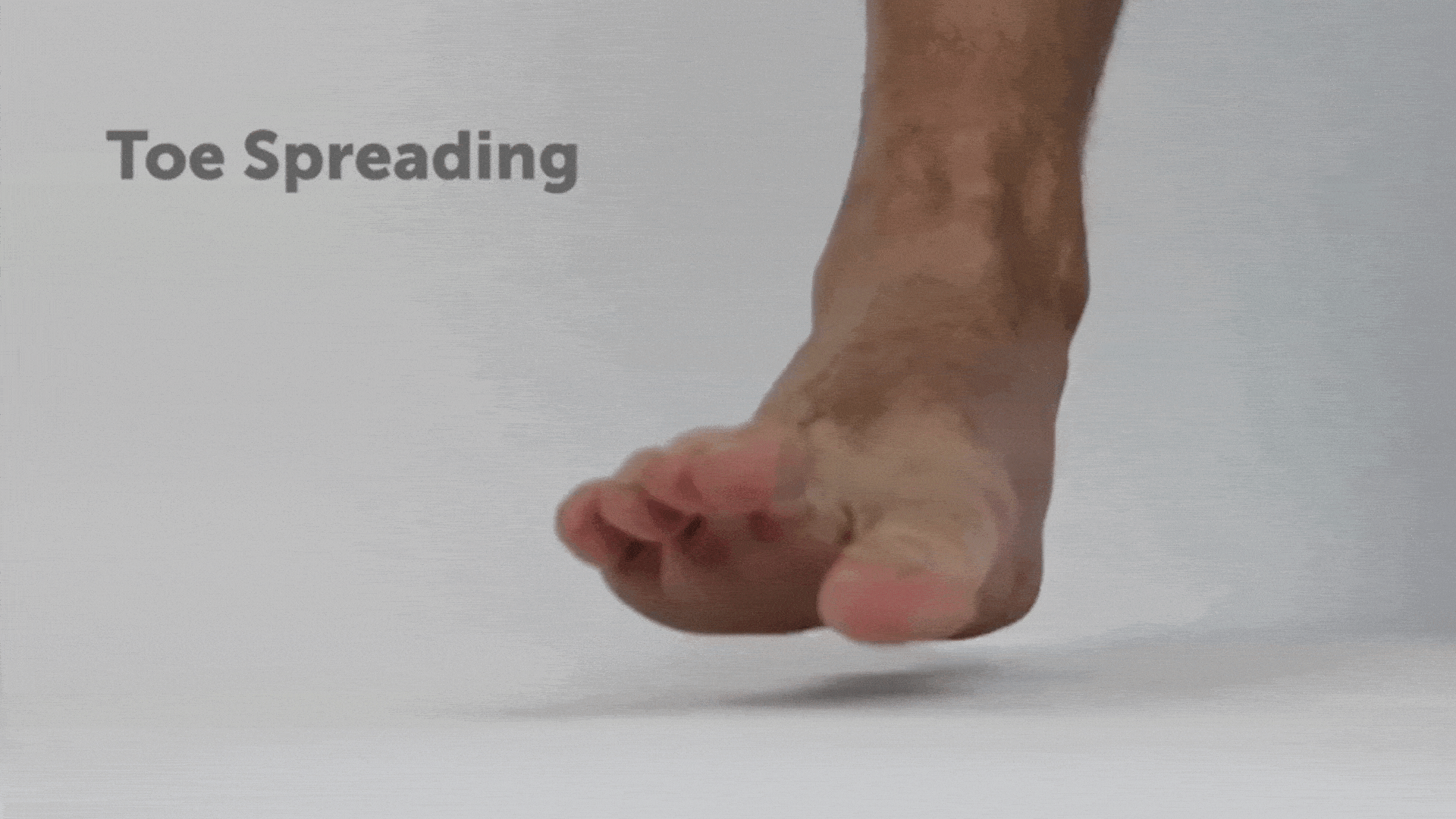 toe spreading exercise